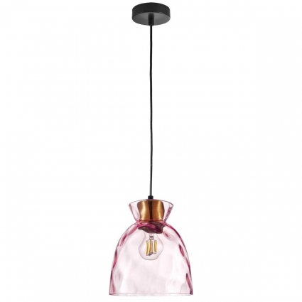 Подвесной светильник Lightstar Nubella 806112, цвет розовый,  в стиле арт-деко