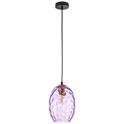 Подвесной светильник Lightstar Nubella 806128, цвет фиолетовый,  в стиле арт-деко