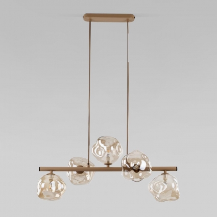 Подвесной светильник TK Lighting 11111 Lava Sabia a071862 для гостиной площадью до 13 кв.м.