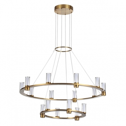 Подвесной светильник Odeon Light Defance Hightech 7144/110L на площадь до 40 кв.м., цвет бронза