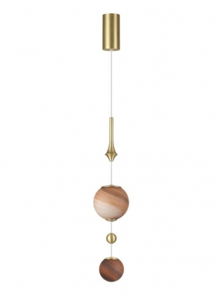 Подвесной светильник Odeon Light Callisto Modern 5457/4L, цвет коричневый,  в стиле модерн
