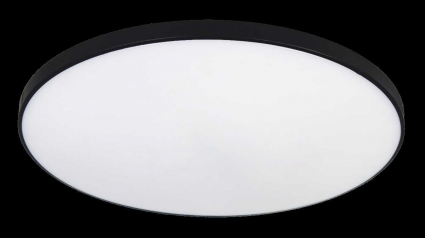 Светильник потолочный светодиодный ЭРА Классик с ДУ SPB-6 BK 80W-3K-6,5K-R Slim Base Б0069765 на площадь до 20 кв.м., цвет белый