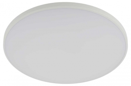 Светильник потолочный светодиодный ЭРА Классик без ДУ SPB-6 Slim Base WH 24W-5K 5000K Б0069770 на площадь до 6 кв.м., цвет белый