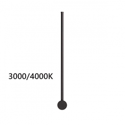 Настенный светильник Odeon Light Fillini Hightech 4335/12WLP на площадь до 3 кв.м., цвет черный,  в стиле Хай-тек