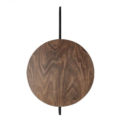 Настенный светильник Nowodvorski Sunset B Dark Wood/Black 7655 для гостиной, цвет коричневый,  в стиле лофт
