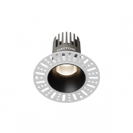 Встраиваемый светильник Maytoni Technical Downlight Dip DL124-10W-4K-TRS-B, цвет черный