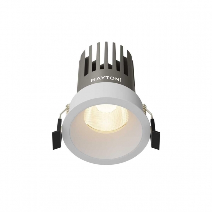 Встраиваемый светильник Maytoni Technical Downlight Dip DL117-15W-3K-W, цвет белый