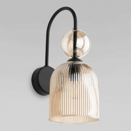 Бра TK Lighting 11140 Sophia Cognac a071828 для гостиной площадью до 1 кв.м.,  в стиле арт-деко