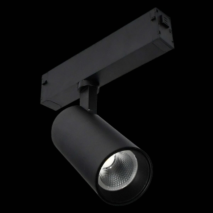 Трековый светильник ST LUCE SKYLINE 220 ST660.496.10H на площадь до 4 кв.м., цвет черный,  в стиле Хай-тек