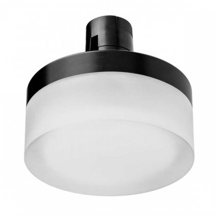 Трековый светильник Lightstar Due Hermes 210647, цвет черный,  в стиле лофт
