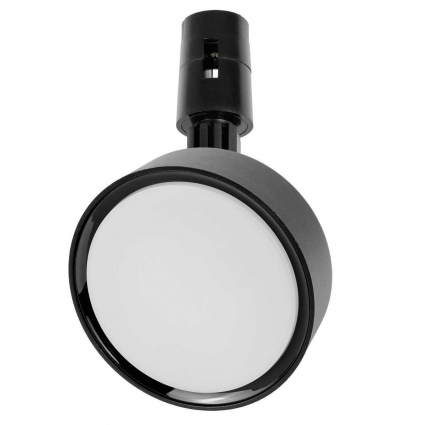 Трековый светильник Lightstar Due Hermes 210547, цвет черный,  в стиле лофт