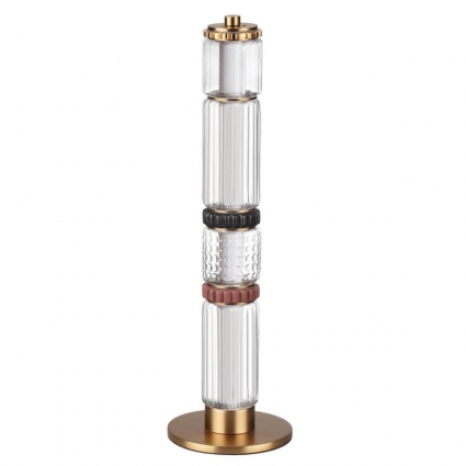 Настольная лампа Odeon Light Collier L-Vision 5455/15TL на площадь до 4.5 кв.м., цвет бронза