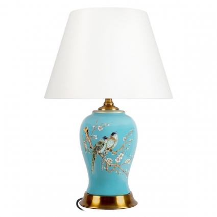 Настольная лампа Loft IT Bluebell 10493T для гостиной, цвет белый