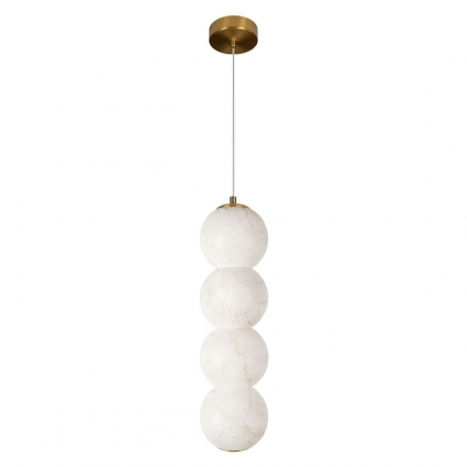 Подвесной светильник Loft IT Beads 10530/4P для гостиной, цвет бежевый,  в стиле модерн