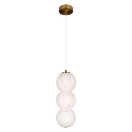 Подвесной светильник Loft IT Beads 10530/3P для гостиной, цвет бежевый,  в стиле модерн