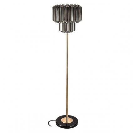 Торшер Loft IT Celebration 10579F Smoke для гостиной, цвет серый,  в стиле модерн
