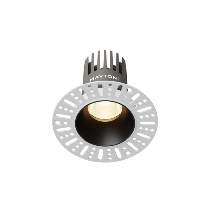Встраиваемый светильник Maytoni Technical Downlight Dip DL119-10W-3K-TRS-B, цвет черный
