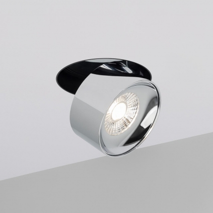 Светильник SP-PLURIO-BUILT-TRIMLESS-R120-9W Day4000 (BK-CHR, 36 deg, 230V) Arlight 038050, цвет хром