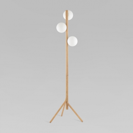 Торшер TK Lighting 5809 Estera Wood на площадь до 3 кв.м., цвет коричневый