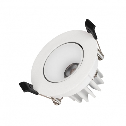 Встраиваемый светильник Arlight MS-FORECAST-BUILT-TURN-R82-8W Warm3000 037187(1), цвет белый