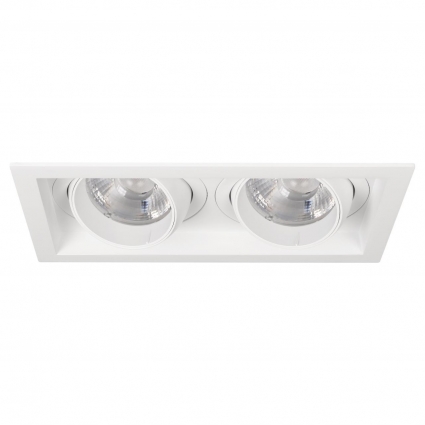 Встраиваемый светильник Arlight MS-VORTEX-BUILT-S250x140-2x30W Day4000 (WH-WH, 30 deg, 230V) 057764, цвет белый