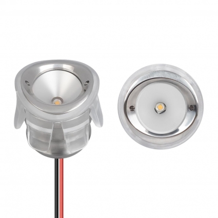 Светильник ALT-LODESTAR-HANDRAIL-R27-1.5W Day4000 (SL, 70 deg, 12-24V) Arlight 052582, цвет серебро