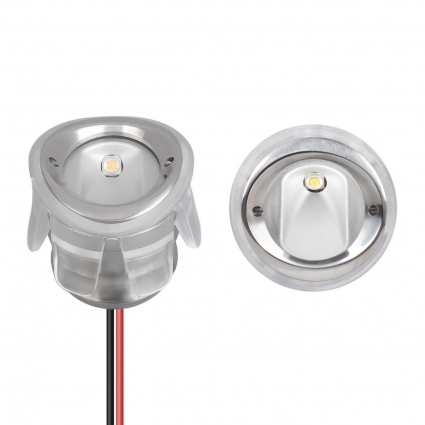 Светильник ALT-LODESTAR-HANDRAIL-R27-1.5W Day4000 (SL, 30x60 deg, 12-24V) Arlight 052581, цвет серебро