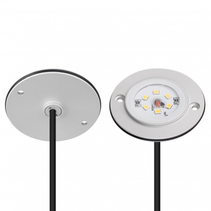Светильник Arlight ART-DECK-LAMP-R56-3W Warm3000 045346, цвет серебро