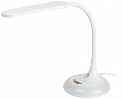Настольная лампа ЭРА NLED-481-10W-W Б0048591, цвет белый