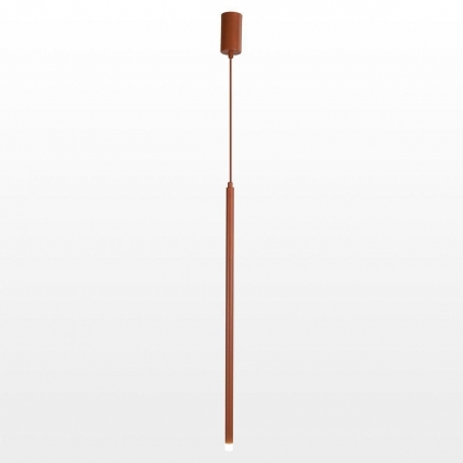 Подвесной светодиодный светильник Lussole Loft LSP-7005 для кафе и ресторанов, цвет коричневый