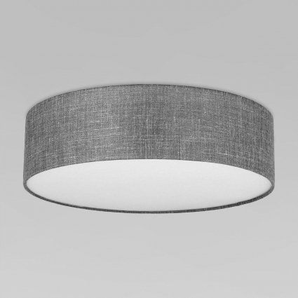 Потолочный светильник TK Lighting 4661 Earth 130 мм на площадь до 8 кв.м., цвет серый