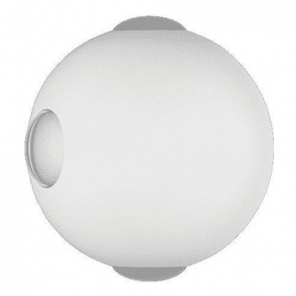 Настенный светодиодный светильник DesignLed GW Sfera-DBL GW-A161-4-4-WH-NW 003201 для ванной, цвет белый,  в современном стиле