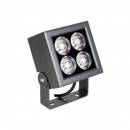Светильник ALT-BLOCK-S130x130-15W Warm3000 (GR, 15 deg, 230V) Arlight 052369, цвет серый