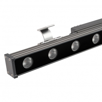 Линейный прожектор AR-LINE-500-9W Day4000 (GR, 15 deg, 230V) (Arlight, IP65 Металл, 3 года) 052892, цвет серый