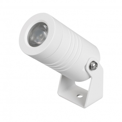 Светильник KT-RAY-COLOR-R42-6W RGB (WH, 25 deg, 12V) (Arlight, IP67 Металл, 3 года), цвет белый