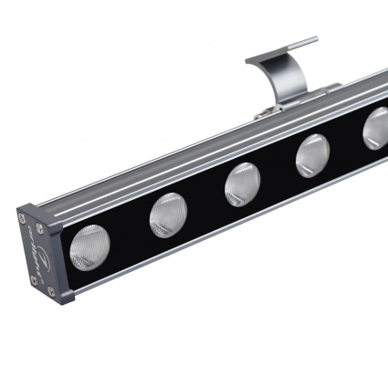 Линейный прожектор Arlight AR-LINE-760-18W Warm3000 (GR, 15x60 deg, 230V) 045371, цвет серый