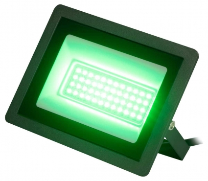 Прожектор светодиодный уличный ЭРА LPR-025-GREEN-050 Б0064715, цвет черный