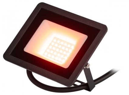 Прожектор светодиодный уличный ЭРА LPR-025-RED-030 Б0064721, цвет черный