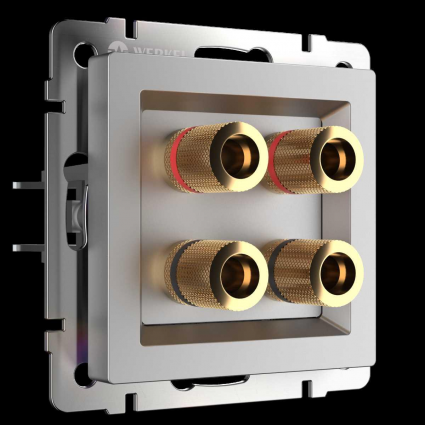 Розетка Werkel a050879, цвет серебро