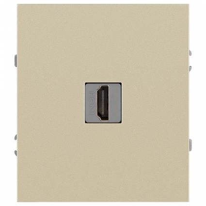 Розетка ЭРА Arktik 16-3114-04 HDMI шампань Б0070507, цвет бежевый