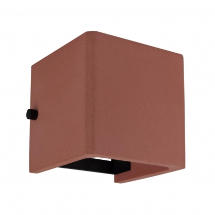 Светильник LGD-PERAN-WALL-S120x120-6W Warm3000 (Beige red, 0-80 deg, 230V) Arlight 061761, цвет бежевый
