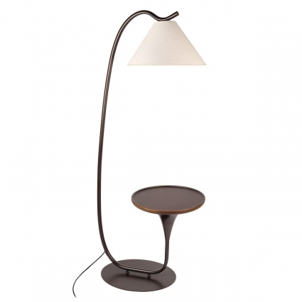 Торшер Loft IT Charlotte 10568F Brown, цвет бежевый