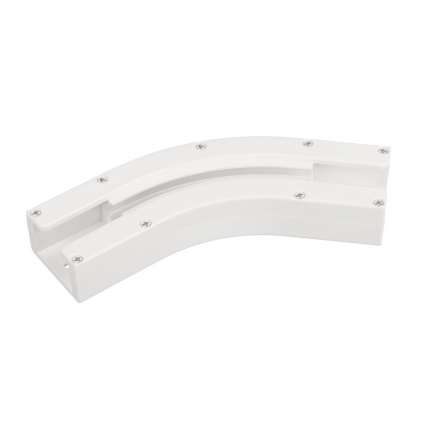 Карниз угловой для электрокарниза 135 CNT-CR-135-J Arlight 054821, цвет белый