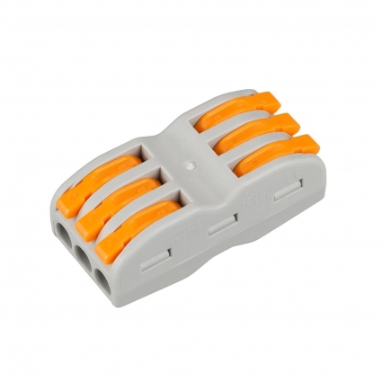 Клемма-коннектор ARL-CLT-2W3CS4-32A-BOX10 Arlight 047403, цвет серый