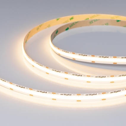 Светодиодная лента Arlight COB-X576-10mm 24V Warm3000 (15 W/m, IP20, 5m) 059121