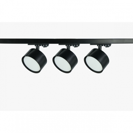 Комплект однофазной трековой системы ЭРА TR71-GX53-SET-3-1 BK Б0063931, цвет черный