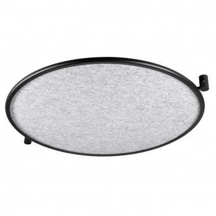 Светильник ART-APRIORI-ACOUSTIC-R620-20W Day4000 (BK-GR, 160 deg, 48V) Arlight 049313, цвет черный