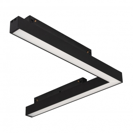 Светильник MAG-ORIENT-FLAT-ANGLE-L295-18W Day4000 (BK, 100 deg, 48V) Arlight 058209, цвет черный