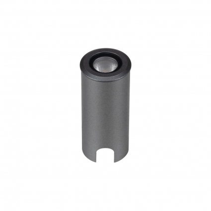 Светильник ART-PELURU-GROUND-R23-1W Warm2700 (GR, 30 deg, 24V) Arlight 057838, цвет серый
