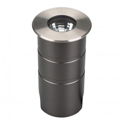 Светильник LTD-GROUND-R65-6W Warm2700 (SL, 24 deg, 230V) Arlight 060623, цвет серебро